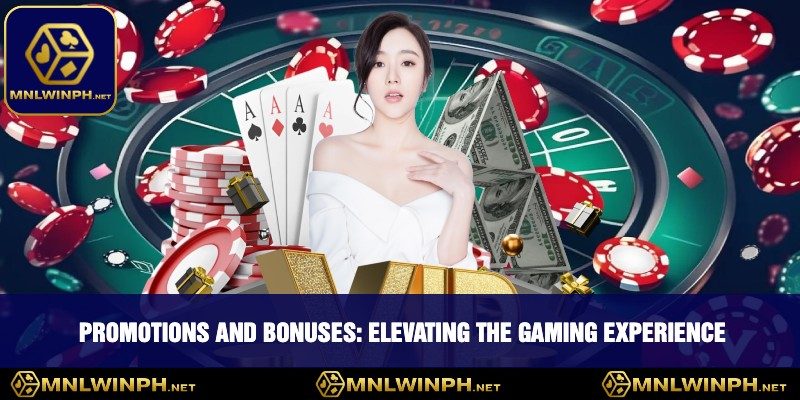 Discover The Thrill Of Live Casino At MNLWIN - Your Ultimate Gaming Destination 3 Promotions and Bonuses: Elevating the Gaming Experience